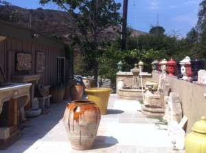 Rustic French and Italian Garden Urns
