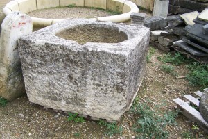 Ancient Reclaimed Stone Well Trough