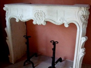 Reclaimed European Fireplace
