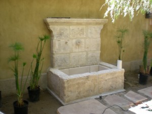 Antique Rustic Reclaimed Fountain