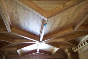 Reclaimed Rustic Chestnut Ceiling And Beams