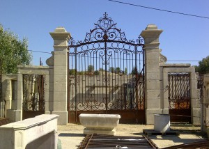 Vintage salvaged Antique gates