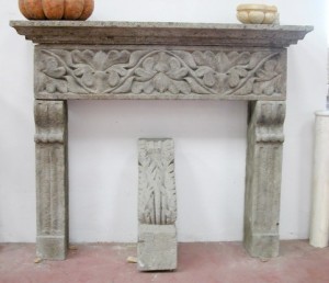 Reclaimed Ancient Fireplace