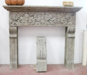 Rustic Spanish Fireplace