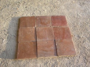 Terra Cotta tiles 12x12 inch