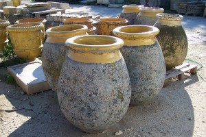 Ancient Reused Recycled French Pot