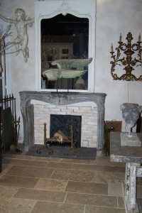 Rustic European Fireplace