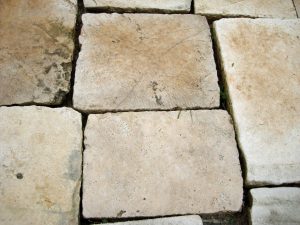 Reclaimed Stone Floor