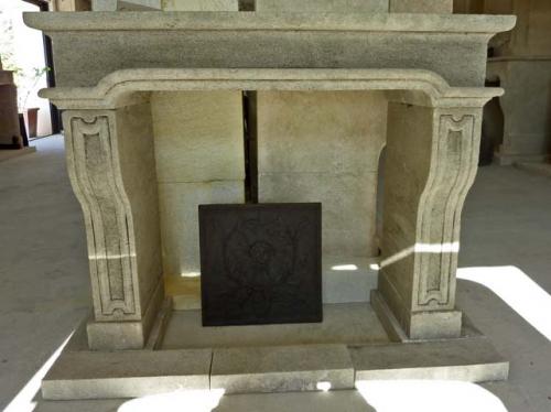 Stone Reproduction Fireplace